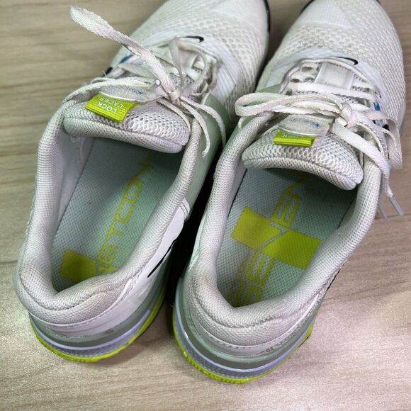 Nike Metcon 7 Sneakers Size 8.5 White Seafoam CrossFit Weightlifting Training - Picture 9 of 12